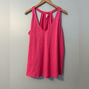 Lilly Pulitzer pink tank in size XL
